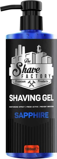 The Shave Factory Shaving Gel (Sapphire) - 1000ml
