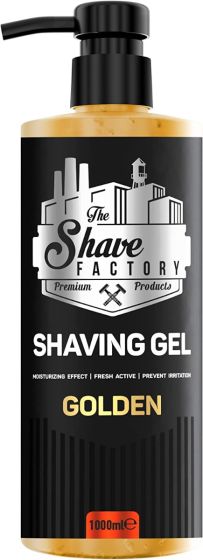 The Shave Factory Shaving Gel (Golden) - 1000ml