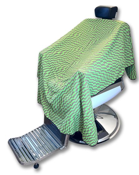 Cape Gang Psychedelic Green Cape