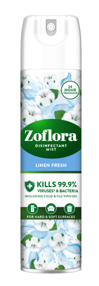 Zoflora Linen Fresh Aerosol Mist - 300ml *DG*