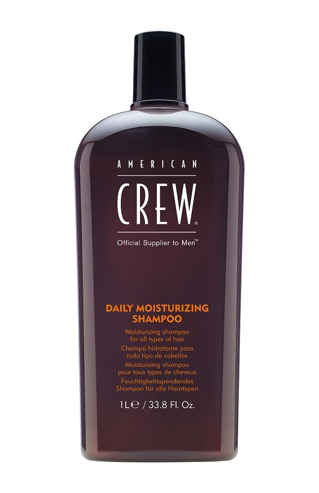 Prøve mest Burma American Crew Daily Moisturizing Shampoo - 1000ml