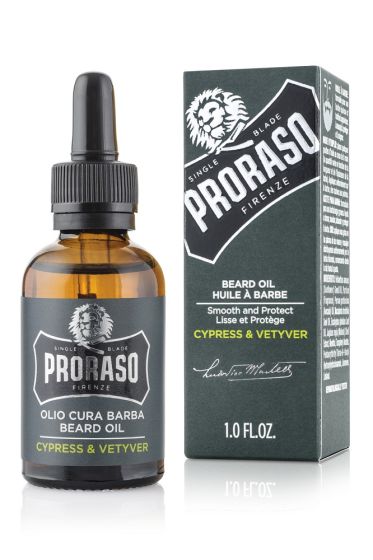 Proraso Cypress & Vetyver Beard Oil - 30ml 