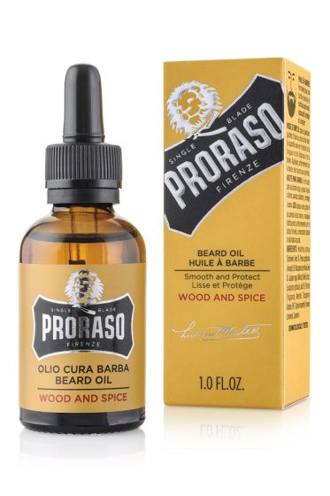 Proraso Wood & Spice Beard Oil - 30ml 