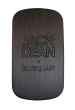 Jack Dean Gents Military Brush - Dark Wood