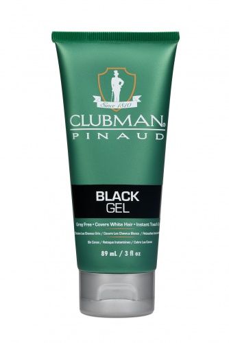 Clubman Pinaud Temporary Colour Gel Black - 89ml