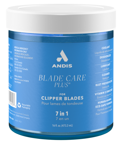 Andis Blade Care Plus 7 In One Dip Jar - 473ml