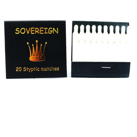 Wallet of 20 Styptic Matches