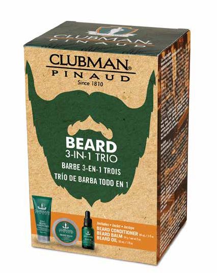 Clubman Pinaud 3-in-1 Beard Trio Gift Pack