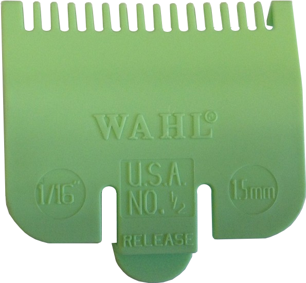 Wahl Comb Attachment - #1/2 Lime Green