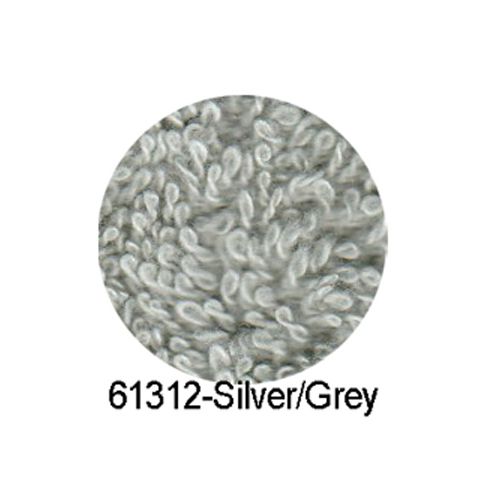 12 Luxury Barber Towels - Silver Grey
