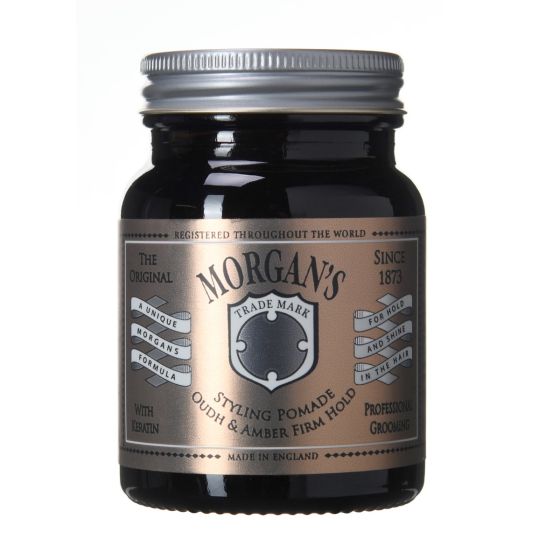 Morgan's Oudh and Amber Firm Hold Pomade - 100g