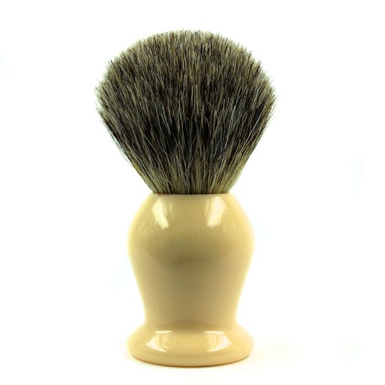 Frank Shaving Badger Hair Shaving Brush - Cream Handle