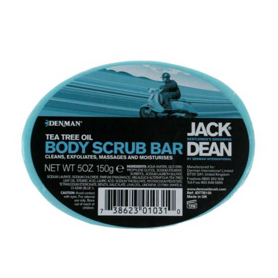 Jack Dean Tea Tree Body Scrub Bar