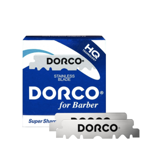 100 x Dorco Single Edge Blades (Blue)