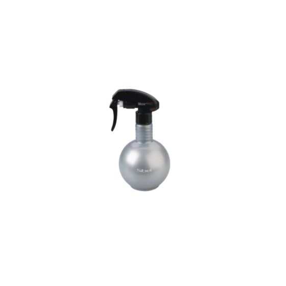  Sibel Micro Diffusion Atomiser Water Spray Bottle (Ball) Silver - 340ml