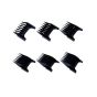 Wahl 6 Piece Attachment Combs for Cordless Clippers