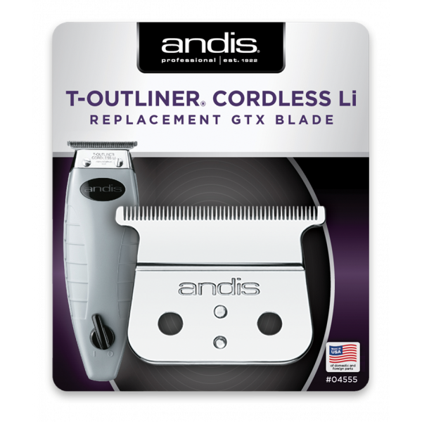 Andis Cordless T-Outliner Replacement Deep Tooth GTX Blade