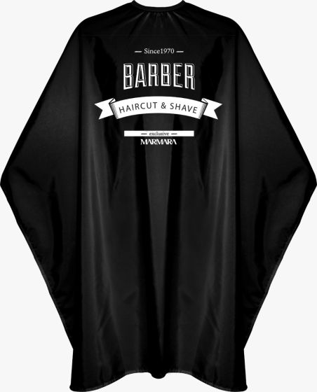 Marmara Barber Classic Cape - Black