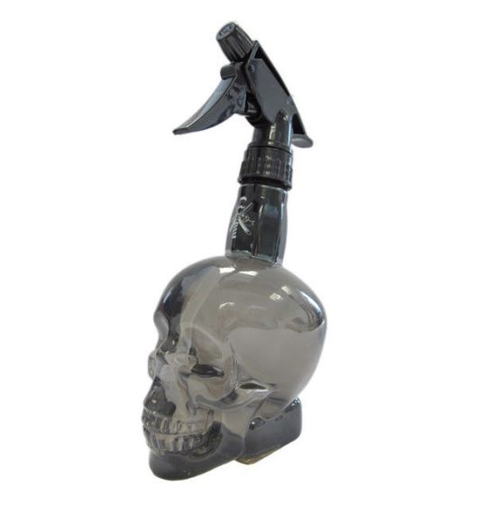 Skull Design Water Spray Bottle - Smokey